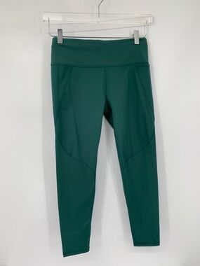 Sweaty Betty Power 7/8 leggings compression yoga active green new X-Small XS
